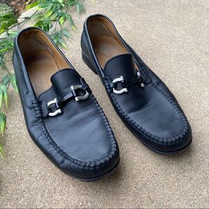 Salvatore Ferragamo Leather Bit Loafers